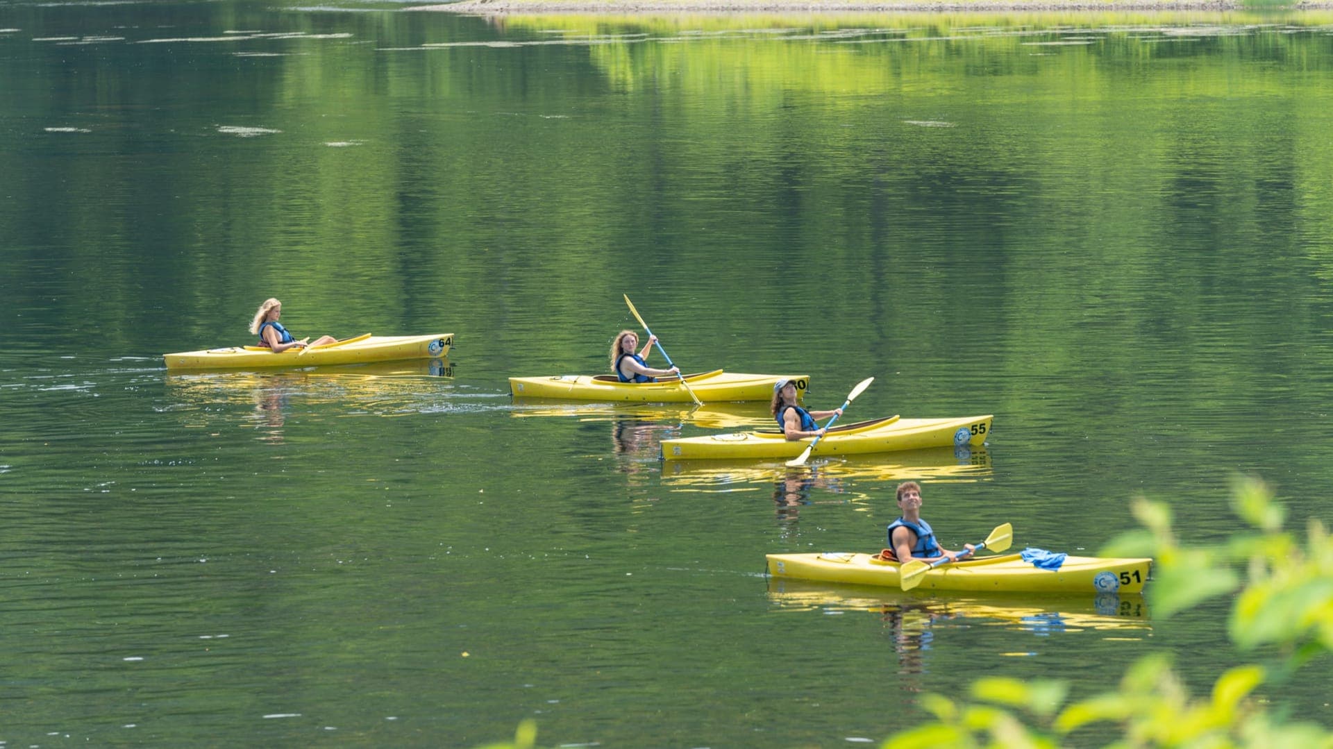 Kayaking on the Delaware River